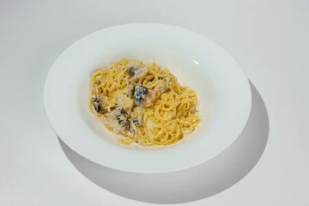 Паста спагетти Курица-грибы 