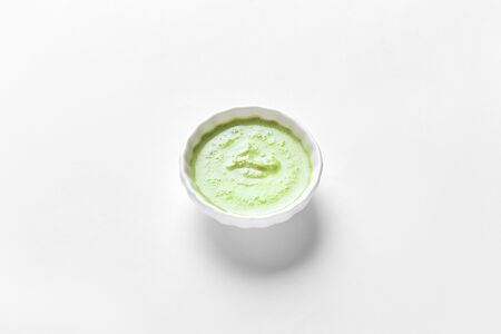 Соус из мацони с зеленой аджикой