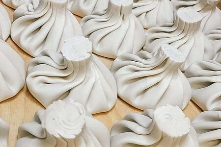 Хинкали со шпинатом и сыром (полуфабрикат)