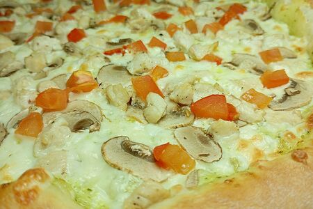 Курица и Грибы