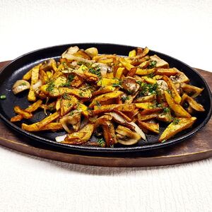 Горячая сковорода постная