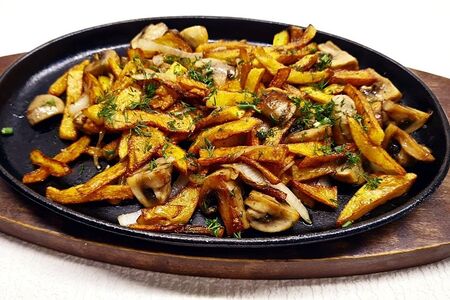 Горячая сковорода постная