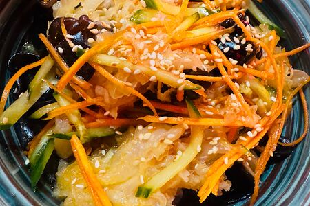 Салат Инь-Янь