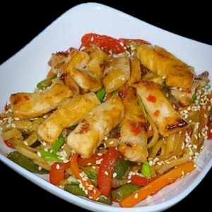 Вок с овощами