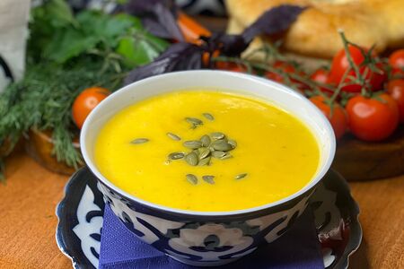 Суп-пюре из тыквы