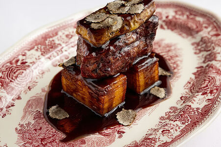 Стейк Россини с фуа-гра