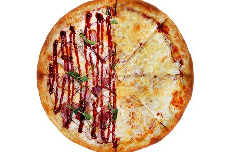 Цыплёнок BBQ и Сырная 