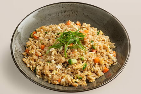 Рис с яйцом