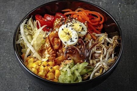 Поке с морепродуктами