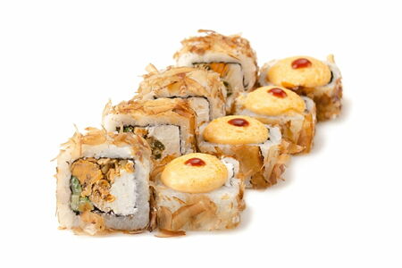 Запечённый ролл Асам с мидиями