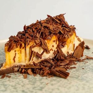 Шоколадно-банановый брауни