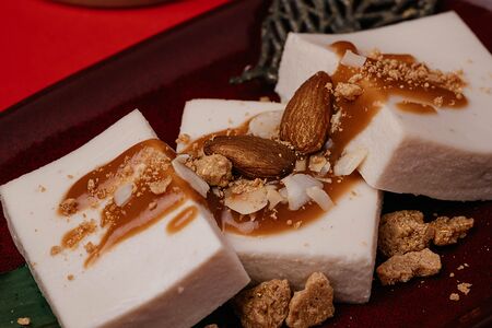 Миндальный тофу