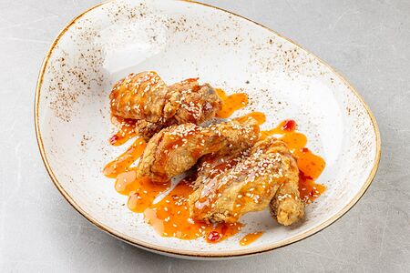 Крылышки в соусе Сладкий чили