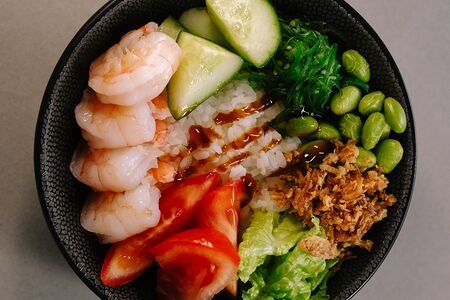 Поке с креветкой