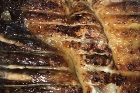 Карп на мангале