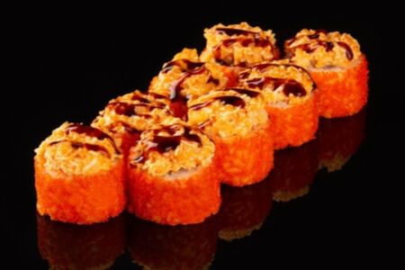 Запечённые с креветками 