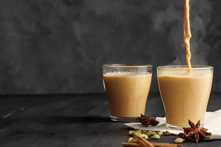 Пряный Чай-латте