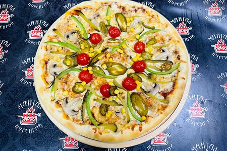 Пицца Острая с халапеньо 