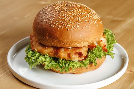 Карма-бургер с курицей