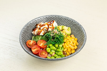 Поке с сыром тофу