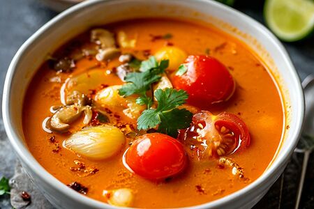 Том ям с курицей 