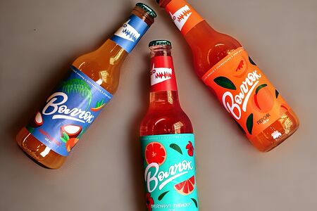 Лимонад Волчок в ассортименте