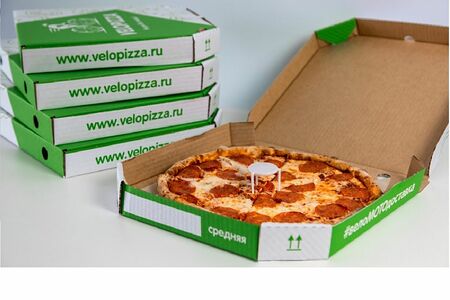 Комбо 5 пиццы 30 см (Сырная с ветчиной, Двойной Цыпленок, Грибная, Сырная, Жюльен)