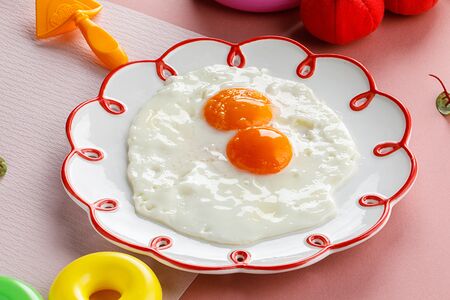 Детская яичница-глазунья