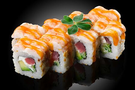 Манго-чили с креветкой