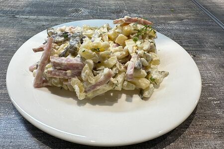 Салат Картофельный с ветчиной