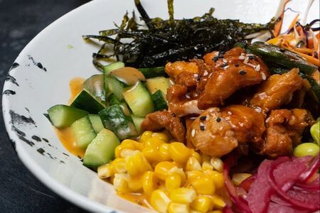 Поке с курицей