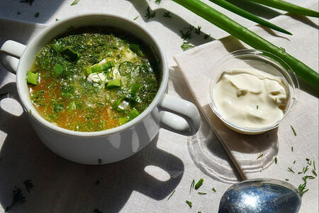 Окрошка на квасе