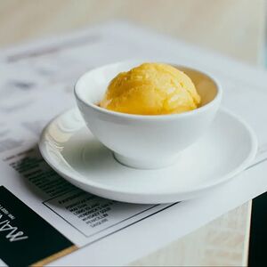 Сорбе с тропическими фруктами