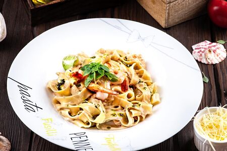 Паста с морепродуктами 