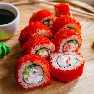 Калифорния с креветкой 