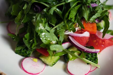 Салат из свежих овощей