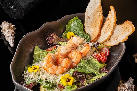 Цезарь с креветками