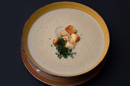 Крем-суп грибной