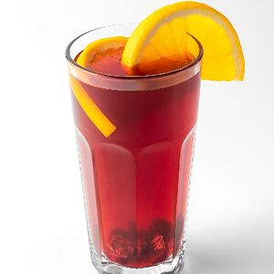Чай с черешней и чабрецом