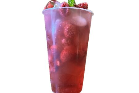 Лимонад малиновый