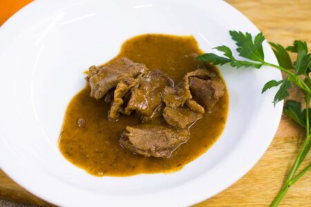 Поджарка из говядины