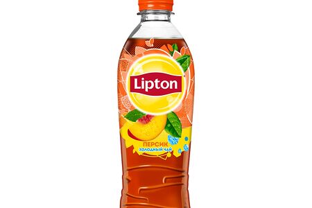 Lipton черный чай Персик