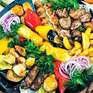 Грузинское застолье