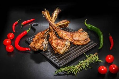 Шашлык из каре ягнёнка