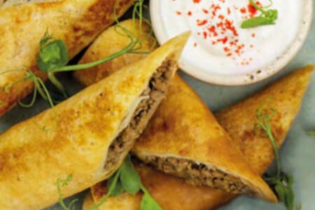 Блины с мясом