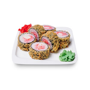 Роллы С креветкой и соусом Лава темпура