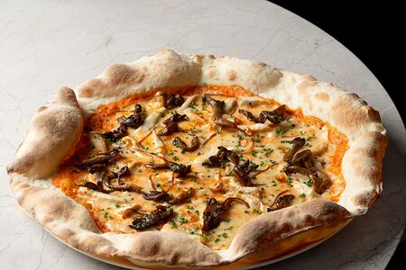 Цыпленок, вешенки