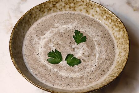 Крем-суп из грибов