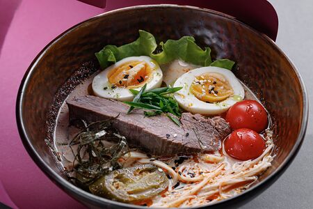 Суп Рамён с брискетом 