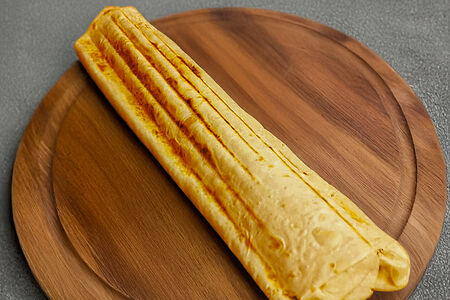 Хот-дог в сырном лаваше